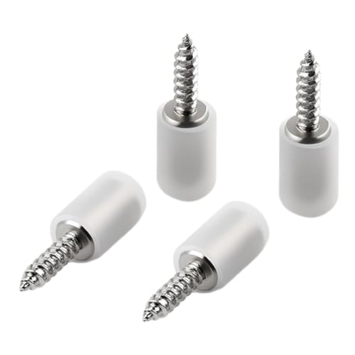 Uonlytech 4 Stück Teiliges Edelstahl Regalbodenträger Schrauben Selbstbohrend Kreuzschlitz Einfach zu Montieren Vielseitig für Holz und Möbelbefestigung von Uonlytech