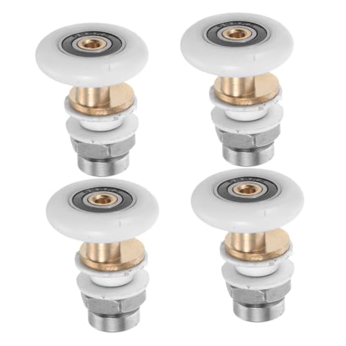 Uonlytech 4 Stück Teiliges Glas Duschtüren Langlebige Geräuscharm Einfache Montage Geeignet für Badezimmer duschkabinen Ersatzteile von Uonlytech