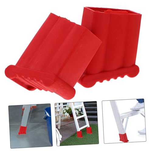 Uonlytech 4 Stück Teiliges Leiterfußschutz Verschleißfestem Gummi Rutschfeste Leiterfußkappen für Haushaltsleitern Einfache Montage Vibrationsdämpfend Geeignet für Treppenpodeste und Uonlytech 4 Stück Teiliges Leiterfußschutz Verschleißfestem Gummi Rutschfeste Leiterfußkappen für Haushaltsleitern Einfache Montage Vibrationsdämpfend Geeignet für Treppenpodeste und von Uonlytech