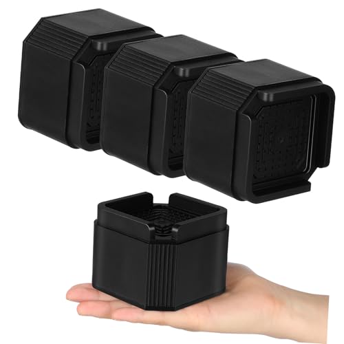 Uonlytech 4 Stück Teiliges Möbelanhebungsset Höhenverstellbar Stapelbar Stabil für Bett Sofa Schreibtisch Stuhl Füße Fußbodenschutz Möbelhöher Pads Uonlytech 4 Stück Teiliges Möbelanhebungsset Höhenverstellbar Stapelbar Stabil für Bett Sofa Schreibtisch Stuhl Füße Fußbodenschutz Möbelhöher Pads von Uonlytech