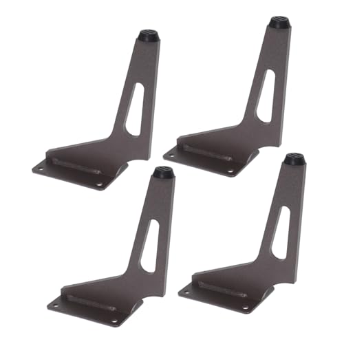 Uonlytech 4 Stück Teiliges Möbelbeine Metall Beine für Sofa Stuhl Schrank Tisch Schräg Schwer Belastbar Modernes Design Schützende Erhöhung für Wohnzimmer und Schlafzimmer Uonlytech 4 Stück Teiliges Möbelbeine Metall Beine für Sofa Stuhl Schrank Tisch Schräg Schwer Belastbar Modernes Design Schützende Erhöhung für Wohnzimmer und Schlafzimmer von Uonlytech
