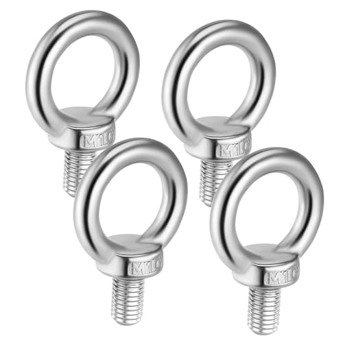 Uonlytech 4 Stück Teiliges Ringschrauben Schwere Tragfähigkeit Kompakte für Vielseitigen Einsatz Rostfrei und Hochfest für und Befestigungsanwendungen im Außenbereich Uonlytech 4 Stück Teiliges Ringschrauben Schwere Tragfähigkeit Kompakte für Vielseitigen Einsatz Rostfrei und Hochfest für und Befestigungsanwendungen im Außenbereich von Uonlytech