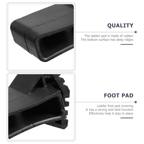 Uonlytech 4 Stück Teiliges Rutschfest Elastisch Abriebfest Leiter Gummipads für Haushaltsleiter Schutz vor Bodenschäden Geeignet Uonlytech 4 Stück Teiliges Rutschfest Elastisch Abriebfest Leiter Gummipads für Haushaltsleiter Schutz vor Bodenschäden Geeignet von Uonlytech