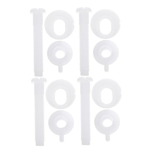 Uonlytech 4 Stück Teiliges Toilettensitz Schrauben Unterlegscheiben Befestigung Robust Langlebig Einfach zu Montieren für Wc Sitz Ersatzteile Uonlytech 4 Stück Teiliges Toilettensitz Schrauben Unterlegscheiben Befestigung Robust Langlebig Einfach zu Montieren für Wc Sitz Ersatzteile von Uonlytech