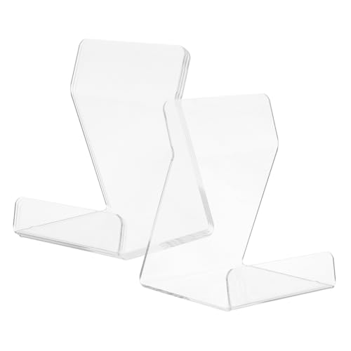 Uonlytech 4 Stück Transparente Acryl Buchständer Multifunktionale CD Halterung und Schallplatten Ausstellungsständer für Stilvolle Wohnkultur und Professionelle Audio Räume Uonlytech 4 Stück Transparente Acryl Buchständer Multifunktionale CD Halterung und Schallplatten Ausstellungsständer für Stilvolle Wohnkultur und Professionelle Audio Räume von Uonlytech
