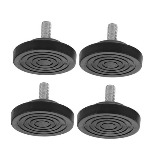 Uonlytech 4stücke Verstellbare Möbelfüße Aus Gummi Mit Gewinde Zum Einschrauben rutschfeste Möbelgleiter Und Nivellierpads Für Laufbänder Und Schwere Möbel Uonlytech 4stücke Verstellbare Möbelfüße Aus Gummi Mit Gewinde Zum Einschrauben rutschfeste Möbelgleiter Und Nivellierpads Für Laufbänder Und Schwere Möbel von Uonlytech