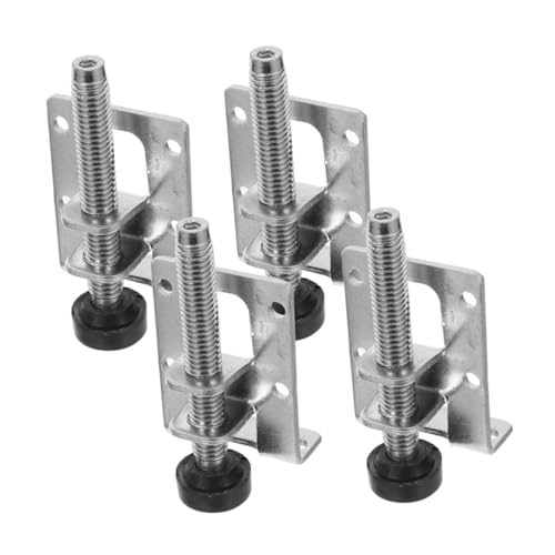 Uonlytech 4stücke Möbelbeine Nivellierer Verstellbare Schrankfüße rutschfeste Tischnivellierungsfüße Für Möbel Kleiderschrank Robuste Unterstützung von Uonlytech