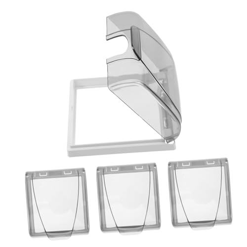Uonlytech 4 Stück Wasserdichte Sockelschutzabdeckung 86 Typ Switch Protector Selbstklebender Auslassschutz Wetterfeste Steckdosenabdeckung Klebstoffabdeckung Wasserdicht Plastik Black Uonlytech 4 Stück Wasserdichte Sockelschutzabdeckung 86 Typ Switch Protector Selbstklebender Auslassschutz Wetterfeste Steckdosenabdeckung Klebstoffabdeckung Wasserdicht Plastik Black von Uonlytech