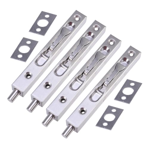 Uonlytech 4 Stück Türriegel Käfig-Skateboard-Schloss Türschnalle Bolzenversicherung Kassette Uonlytech 4 Stück Türriegel Käfig-Skateboard-Schloss Türschnalle Bolzenversicherung Kassette von Uonlytech