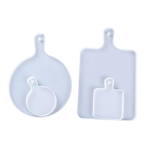 Uonlytech 4 Stücke Silikon Form Gießen Für Tablett Unregelmäßigen Bahn Form Bahn Form Weiß Silica Gel Uonlytech 4 Stücke Silikon Form Gießen Für Tablett Unregelmäßigen Bahn Form Bahn Form Weiß Silica Gel von Uonlytech
