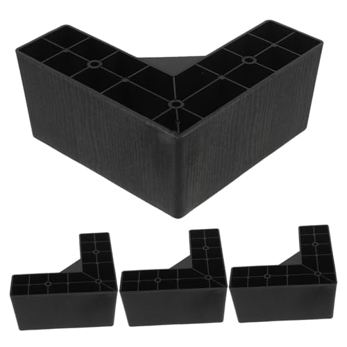 Uonlytech 4stücke Kunststoff Möbelbeine Sofa Couch Beine Bett Ersatz Beine Für Möbelerhöhungen Tischerhöhungen Schreibtisch Stuhlerhöhungen Betterhöhungen von Uonlytech