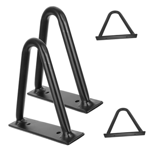 Uonlytech 4Stücke Möbelbeine Metall Tischbeine für Couchtisch und Schreibtisch Höhenverstellbare Endtischbeine für DIY Möbelprojekte Stabil und Langlebig von Uonlytech