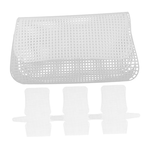 Uonlytech 4stücke Kunststoffgitterplatte Für Stick- Häkel Bastelprojekte Robustes Und Flexibles Material Für DIY-Taschen Und Dekorationen Geeignet Uonlytech 4stücke Kunststoffgitterplatte Für Stick- Häkel Bastelprojekte Robustes Und Flexibles Material Für DIY-Taschen Und Dekorationen Geeignet von Uonlytech