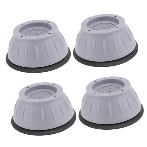 Uonlytech 4Stücke Vibrationspads für Waschmaschine und Kühlschrank rutschfeste Gummimatte zur Geräuschreduzierung und Schimmelprävention Installieren Vielseitig von Uonlytech