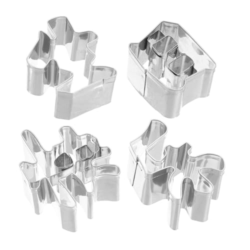 Uonlytech Ausstechformen-set Mit 4 Stück Edelstahl Chinesische Schriftzeichen Plätzchenform Integriertes Formwerkzeug Zum Schneiden Von Obst Und Gemüse Uonlytech Ausstechformen-set Mit 4 Stück Edelstahl Chinesische Schriftzeichen Plätzchenform Integriertes Formwerkzeug Zum Schneiden Von Obst Und Gemüse von Uonlytech