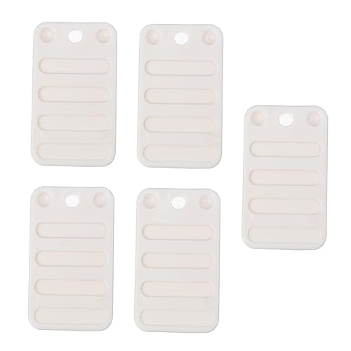 Uonlytech 5pcs Nivellierung Distanzscheiben Für Sofa Bett Schrank Weiß Fixer Distanzscheiben Kit Möbel Nivellierung Pads von Uonlytech