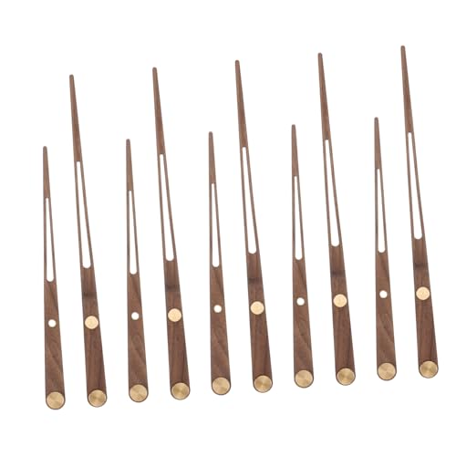 Uonlytech 5 Stück Teiliges Holz Uhrzeiger für DIY Uhren Präzise Geräuschlos Langlebig Geeignet für Wanduhren Quarzuhren und Kreative Projekte Uonlytech 5 Stück Teiliges Holz Uhrzeiger für DIY Uhren Präzise Geräuschlos Langlebig Geeignet für Wanduhren Quarzuhren und Kreative Projekte von Uonlytech