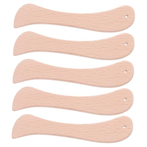 Uonlytech 5 Stück Teiliges Holz-falzwerkzeug mit Scharfem Klinge für Präzises Falten und Schneiden Ergonomischer Griff aus Buchenholz für Komfortables Basteln zum Quilten Buchbinden und Uonlytech 5 Stück Teiliges Holz-falzwerkzeug mit Scharfem Klinge für Präzises Falten und Schneiden Ergonomischer Griff aus Buchenholz für Komfortables Basteln zum Quilten Buchbinden und von Uonlytech