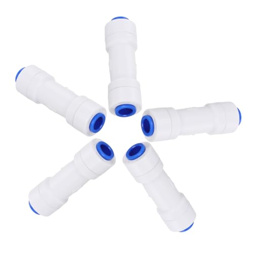 Uonlytech 5 Stück Teiliges Rückschlagventil für Wasserfilter Adapter für Wasserreiniger und Umkehrosmoseanlage für Trinkwassersysteme und Einfache Installation Uonlytech 5 Stück Teiliges Rückschlagventil für Wasserfilter Adapter für Wasserreiniger und Umkehrosmoseanlage für Trinkwassersysteme und Einfache Installation von Uonlytech