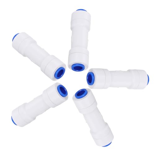 Uonlytech 5stücke Rückschlagventil Für Wasserfilter Kunststoff Wasseradapter Mit Einwegventil Ersatzteile Für Umkehrosmoseanlagen Und Wasserfilter-systeme Für Haushalt Und Gewerbe von Uonlytech