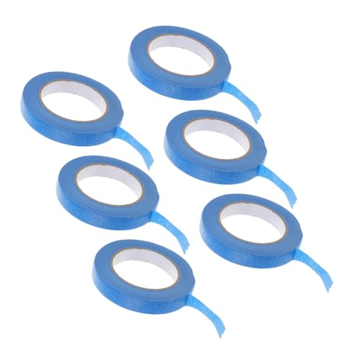 Uonlytech 6 Rollen Malerkrepp Blau Abdeckband Malerband zum Schutz vor Farbspritzern Leicht Abreißbar für Präzises Streichen und Saubere Kanten bei Renovierung und Heimwerkerarbeiten Uonlytech 6 Rollen Malerkrepp Blau Abdeckband Malerband zum Schutz vor Farbspritzern Leicht Abreißbar für Präzises Streichen und Saubere Kanten bei Renovierung und Heimwerkerarbeiten von Uonlytech