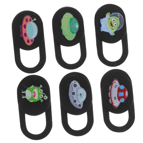 Uonlytech 6stücke Webcam Abdeckung Universelle Kamera Schutzabdeckung Für Laptop Tablet Smartphone Einfacher Sichtschutz Mit Kreativem Design Datenschutz Für Ihre Webcam von Uonlytech