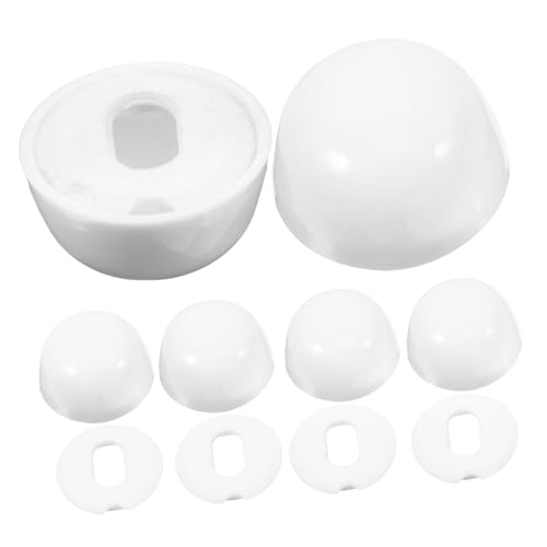 Uonlytech 6stücke Toiletten Schraubkappen Dekorative Abdeckungen Für Wc Schrauben Installieren Geeignet Für Toiletten Elegantes Design Schützt Vor Wasser Uonlytech 6stücke Toiletten Schraubkappen Dekorative Abdeckungen Für Wc Schrauben Installieren Geeignet Für Toiletten Elegantes Design Schützt Vor Wasser von Uonlytech