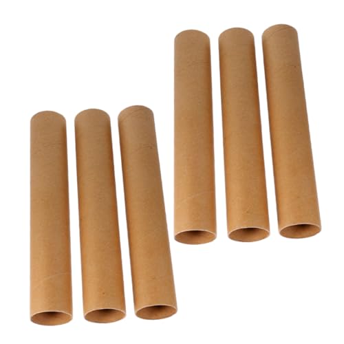 Uonlytech 6stücke Papprollen Für -projekte Kreative Bastelröhren Karton Praktische Papierrohre Für Kunstprojekte Und Vielseitig Einsetzbar Uonlytech 6stücke Papprollen Für -projekte Kreative Bastelröhren Karton Praktische Papierrohre Für Kunstprojekte Und Vielseitig Einsetzbar von Uonlytech