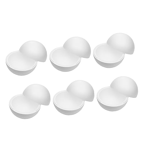 Uonlytech 6 Stück Styroporkugeln Große Weiße Schaumkugeln für Partydekoration DIY Bastelbedarf Leicht und Langlebig für Projekte und Tischschmuck Uonlytech 6 Stück Styroporkugeln Große Weiße Schaumkugeln für Partydekoration DIY Bastelbedarf Leicht und Langlebig für Projekte und Tischschmuck von Uonlytech