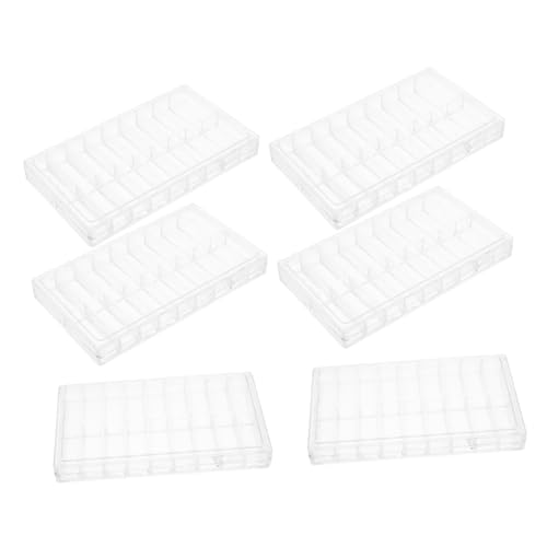 Uonlytech 6 Stück Teiliges Aufbewahrungsbox für Uhrenteile mit Deckel Sortierbox mit Fächern für Kleinteile Schrauben und Zubehör für Uhrenreparatur und Organisation von Kleinteilen Uonlytech 6 Stück Teiliges Aufbewahrungsbox für Uhrenteile mit Deckel Sortierbox mit Fächern für Kleinteile Schrauben und Zubehör für Uhrenreparatur und Organisation von Kleinteilen von Uonlytech