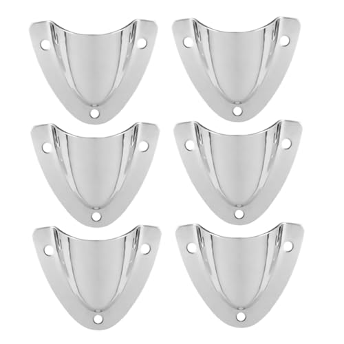 Uonlytech 6 Stück Teiliges Entlüftungsabdeckung Clam Shell Ventilation Board Breit Korrosionsbeständig Optimiert Einfache Montage für Boot Yacht von Uonlytech