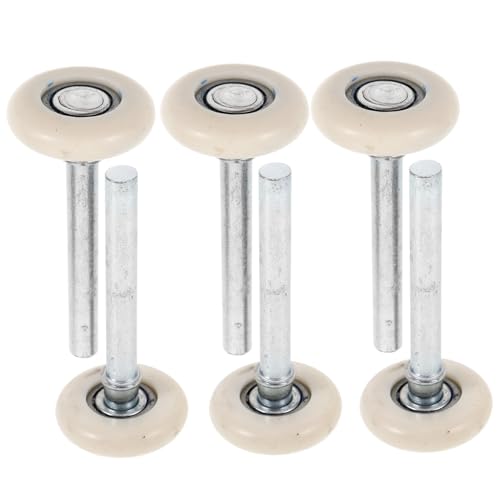 Uonlytech 6 Stück Teiliges Garagentor Nylonrollen mit Stiel Langlebig Leise Ersatz Laufräder für Automatische Schiebetore und Sektionaltore Einfache Montage Uonlytech 6 Stück Teiliges Garagentor Nylonrollen mit Stiel Langlebig Leise Ersatz Laufräder für Automatische Schiebetore und Sektionaltore Einfache Montage von Uonlytech