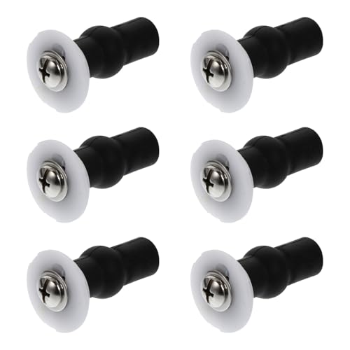 Uonlytech 6 Stück Teiliges Wc sitz Befestigungsset Messing Expansionsschrauben Langlebig Passend für Standard Toilettendeckel Reparatur Ersatzteile Badezimmer Uonlytech 6 Stück Teiliges Wc sitz Befestigungsset Messing Expansionsschrauben Langlebig Passend für Standard Toilettendeckel Reparatur Ersatzteile Badezimmer von Uonlytech