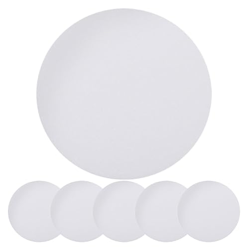 Uonlytech 6 Stück blendfreier Lampenschirm mit Lampenschirmen, Downlight-Lampenschirmen, Deckenstrahler, Diffusor in hellen Farbtönen, Kunststoff von Uonlytech