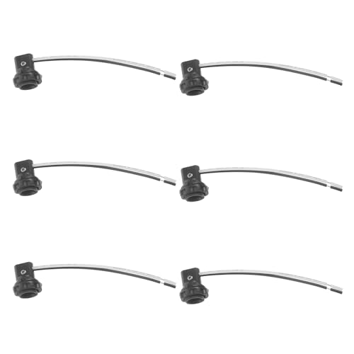 Uonlytech 6-teiliges E12 Lampenfassung-Set mit robustem Kunststoff, langlebigem Draht und sicherer Installation für Wohnzimmer, Schlafzimmer, Haus von Uonlytech