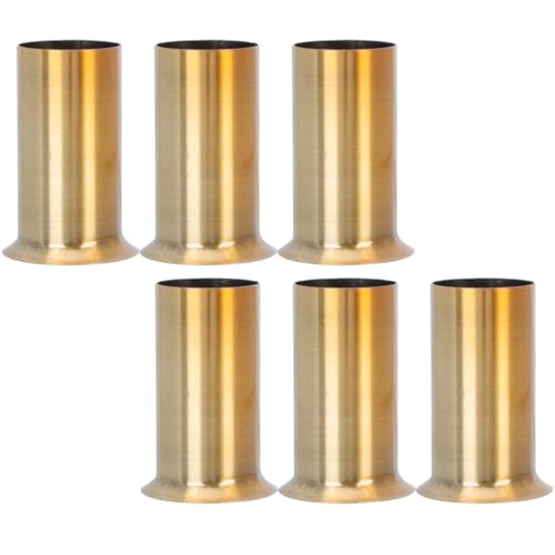 Uonlytech 6Stücke Kronleuchter Basisabdeckung Teiliges Robuste Eisenfassung für Moderne Deckenlampen die Renovierung und Einfache Installation Uonlytech 6Stücke Kronleuchter Basisabdeckung Teiliges Robuste Eisenfassung für Moderne Deckenlampen die Renovierung und Einfache Installation von Uonlytech