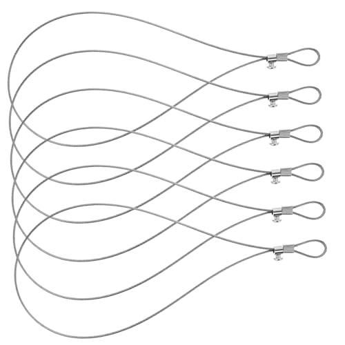 Uonlytech 6Stücke Teiliges Kabel Pull Torverriegelung Verstellbarer Torriegel für Holz und Metallzäune Rostfrei Installieren und Flexibel Geeignet Uonlytech 6Stücke Teiliges Kabel Pull Torverriegelung Verstellbarer Torriegel für Holz und Metallzäune Rostfrei Installieren und Flexibel Geeignet von Uonlytech