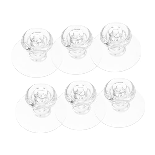 Uonlytech 6Stücke Transparente Klebehaken Stark Haftend Nahtlos zu Befestigen ohne Bohren für Handtücher im Badezimmer oder Rückstandslos Entfernbar von Uonlytech