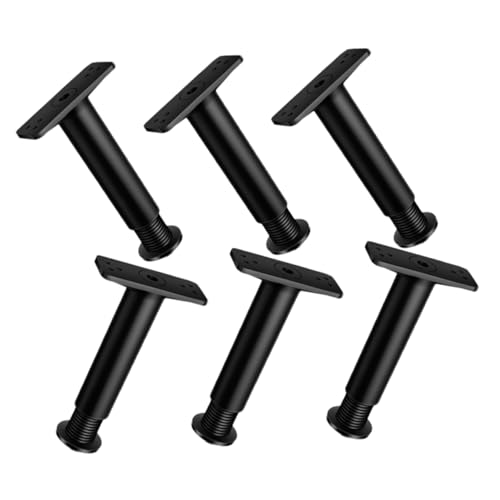 Uonlytech 6Stücke Verstellbare Möbelbeine Höhenersatz Stützbeine für Betten Sofas Schränke Material Stabile Unterstützung Multifunktional Installieren Uonlytech 6Stücke Verstellbare Möbelbeine Höhenersatz Stützbeine für Betten Sofas Schränke Material Stabile Unterstützung Multifunktional Installieren von Uonlytech