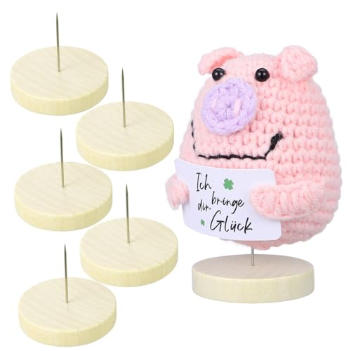 Uonlytech 6satz Filztierpuppenständer Mit Holzsockel Nadelfilzpuppe Halter Filztierpuppen Display Rack Multifunktionaler Puppenständer Uonlytech 6satz Filztierpuppenständer Mit Holzsockel Nadelfilzpuppe Halter Filztierpuppen Display Rack Multifunktionaler Puppenständer von Uonlytech