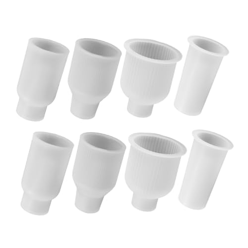 Uonlytech 8 Stück Aromatherapie-ornament-form Klein Für Topfpflanze Topfform Blumentopfform Pflanzenhalterform Desktop-deko-diy-form Vase Silikon Silikonguss Vase Container Kieselgel von Uonlytech
