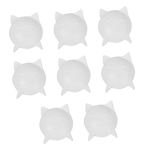 Uonlytech 8 Stück Selbstklebende Türstopper Teiliges Wandpuffer zur Geräuschdämmung Hochwertiger Türgriffschutz für Zuhause Büro und Hotel Langlebig und Verschleißfest von Uonlytech