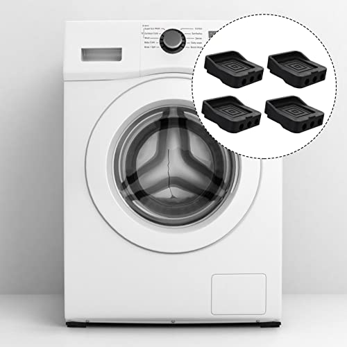 Uonlytech 8 Stück Teiliges Antivibrationsmatten für Waschmaschine und Kühlschrank rutschfeste wasserdichte Gummifüße Schockabsorbierend zur Erhöhung von Haushaltsgeräten Uonlytech 8 Stück Teiliges Antivibrationsmatten für Waschmaschine und Kühlschrank rutschfeste wasserdichte Gummifüße Schockabsorbierend zur Erhöhung von Haushaltsgeräten von Uonlytech