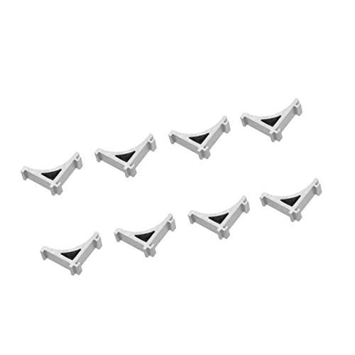 Uonlytech 8St Kühlschrankregal-Clips Gefrierfach- Regalklumpen Regale aus Metall Metallregal Haken Gefrierklammern kühlere Regalstrebe Tragrahmen Gefrierschrank anschließen Regalclip Uonlytech 8St Kühlschrankregal-Clips Gefrierfach- Regalklumpen Regale aus Metall Metallregal Haken Gefrierklammern kühlere Regalstrebe Tragrahmen Gefrierschrank anschließen Regalclip von Uonlytech