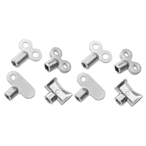 Uonlytech 8Stücke Kühlerentlüftungsschlüssel Teilig Leicht und Langlebig für Heizkörper und Ventile Einfach zu Bedienen Robust und Praktisch Uonlytech 8Stücke Kühlerentlüftungsschlüssel Teilig Leicht und Langlebig für Heizkörper und Ventile Einfach zu Bedienen Robust und Praktisch von Uonlytech