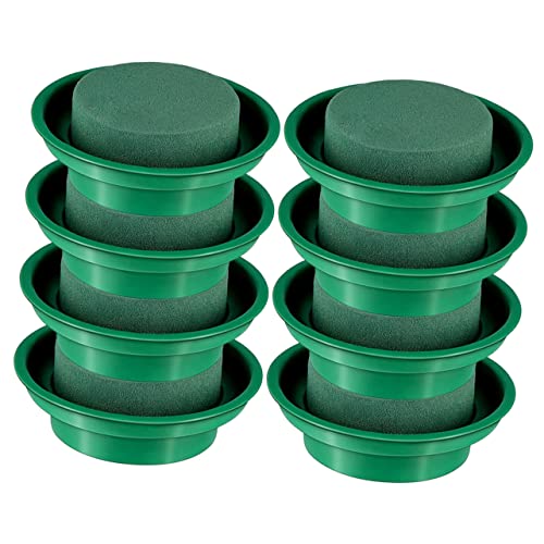 Uonlytech Rundes Blumenarrangement 8 Stück Wasserabsorbierender Blumenschlamm für Frische und Selbstgemacht Dekoration für Hochzeiten und Zuhause Uonlytech Rundes Blumenarrangement 8 Stück Wasserabsorbierender Blumenschlamm für Frische und Selbstgemacht Dekoration für Hochzeiten und Zuhause von Uonlytech