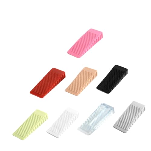 Uonlytech 8stücke Türstopper Keil Mit Rutschfesten Einsätzen Für Schiebetüren Und Haushaltstüren Türstopper Für Zuhause Boden Türkeilstopper Antikollisionsvorrichtung von Uonlytech