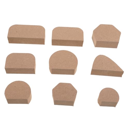 Uonlytech 9 Stück Teiliges Töpferwerkzeug Bechergriff Formen aus Robustem Dichteboard DIY Griffform für Kleine Tassen Vielseitig Handgefertigt Leicht Tragbar Uonlytech 9 Stück Teiliges Töpferwerkzeug Bechergriff Formen aus Robustem Dichteboard DIY Griffform für Kleine Tassen Vielseitig Handgefertigt Leicht Tragbar von Uonlytech