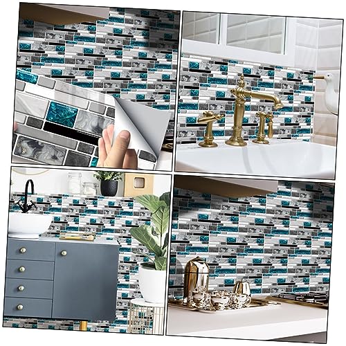 Uonlytech Marmor Wandaufkleber 9 Stücke Selbstklebend Retro Deko für Küche Badezimmer Wohnzimmer Leichtes Design für Glatte Oberflächen Uonlytech Marmor Wandaufkleber 9 Stücke Selbstklebend Retro Deko für Küche Badezimmer Wohnzimmer Leichtes Design für Glatte Oberflächen von Uonlytech
