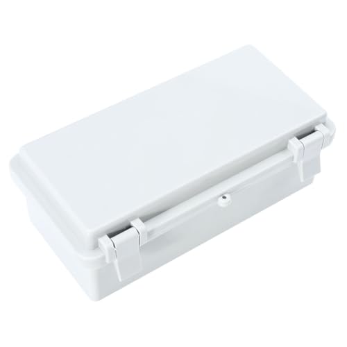 Uonlytech Abs Wasserdichte Außen Abzweigdose Elektro Verteilerbox mit Schloss für Wetterfeste Stromverteiler und Feuchtraumgeeignete Elektroinstallationen Uonlytech Abs Wasserdichte Außen Abzweigdose Elektro Verteilerbox mit Schloss für Wetterfeste Stromverteiler und Feuchtraumgeeignete Elektroinstallationen von Uonlytech